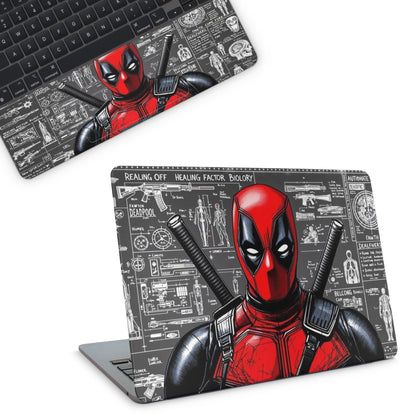 Marvel Deeadpool Macbook Skin - macbook skins
