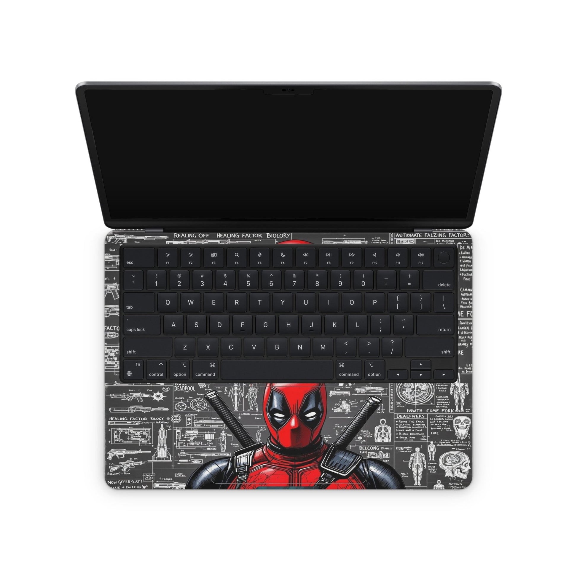Marvel Deeadpool Macbook Skin - macbook skins