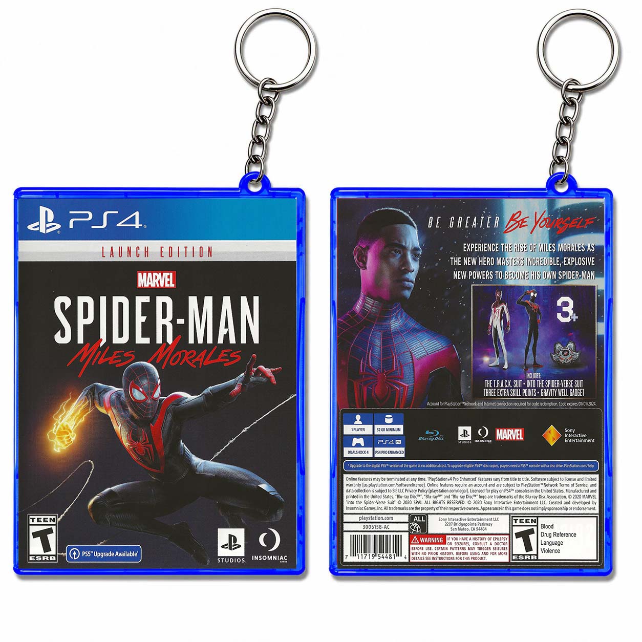 Marvel’s Spider-Man: Miles Morales Keychain - Keychains
