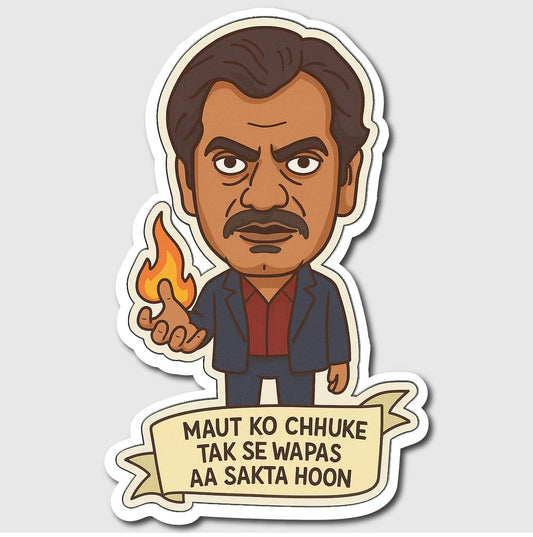Maut ko Chuuke Sticker - sticker