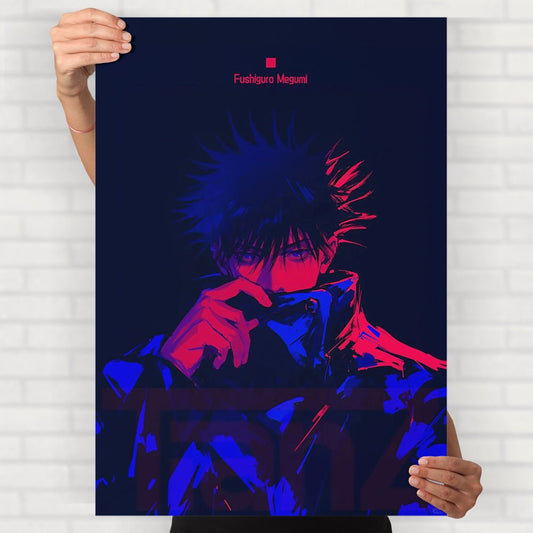Megumi Fushiguro Poster | JJK Wall Art - Posters