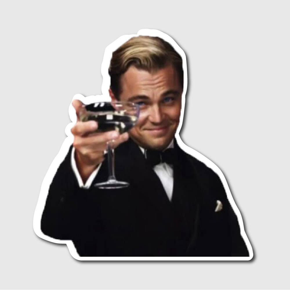 Leonardo Dicaprio Sticker