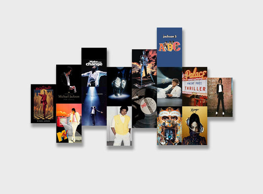 Micheal Jackson Posters Set (x15 A5) - Poster set