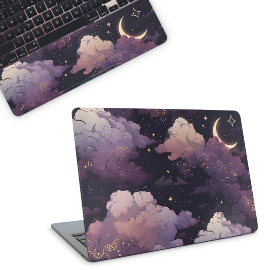 Midnight Moon Macbook Skin - macbook skins