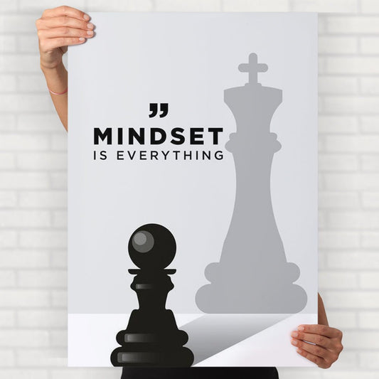 Mindset Is Everything Poster - Posters
