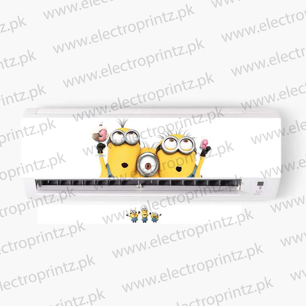 Minion Trio AC Sticker - ac sticker
