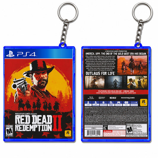 Red Dead Redemption 2 Keychain - Electroprintz.pk