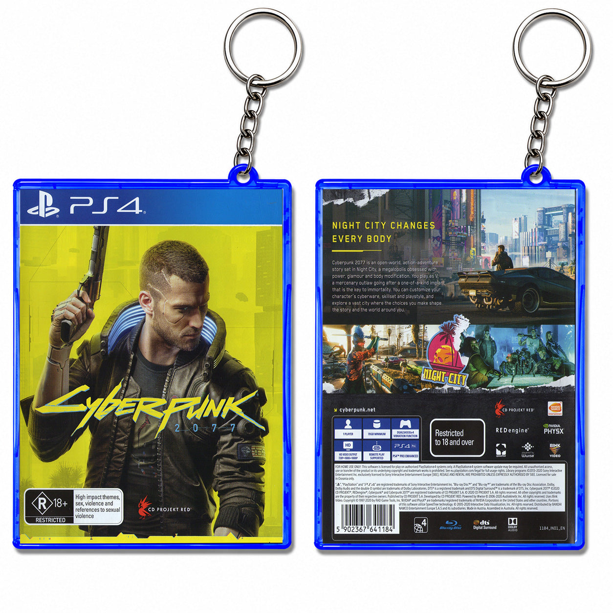 Cyberpunk 2077 Keychain