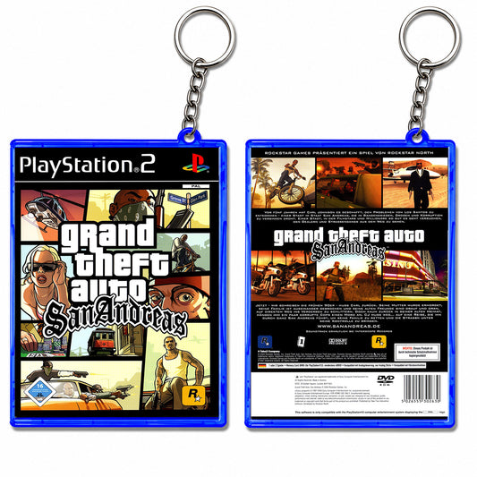 GTA San Andreas Keychain - Electroprintz.pk