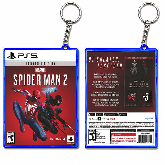 Marvel Spiderman 2 Keychain - Electroprintz.pk