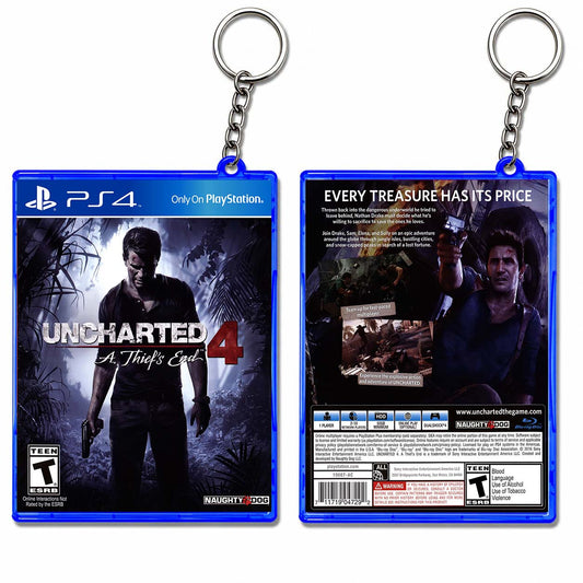 Uncharted 4: A Thief’s End Keychain - Electroprintz.pk