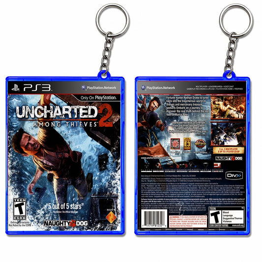 Uncharted 2: Among Thieves Keychain - Electroprintz.pk