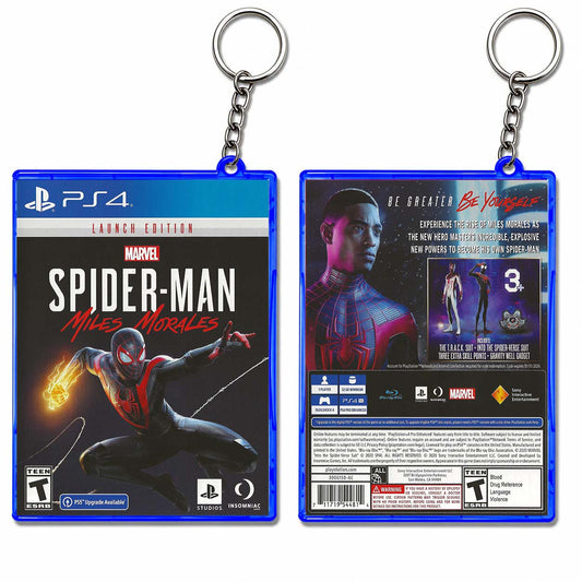 Marvel’s Spider-Man: Miles Morales Keychain - Electroprintz.pk
