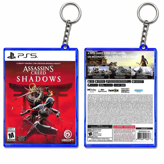 Assassin’s Creed Shadows Keychain - Electroprintz.pk
