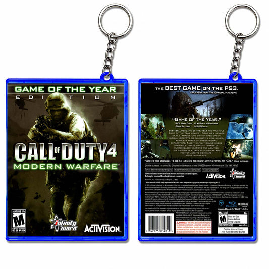 Call of Duty 4: Modern Warfare Keychain - Electroprintz.pk