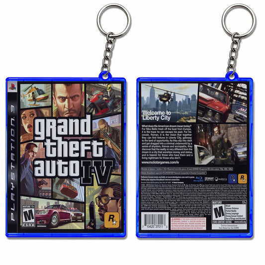 Grand Theft Auto IV Keychain - Electroprintz.pk