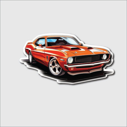 Muscle Car Sticker - sticker
