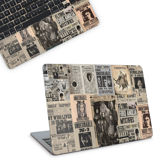 Newspaper Macbook Skin - macbook skins