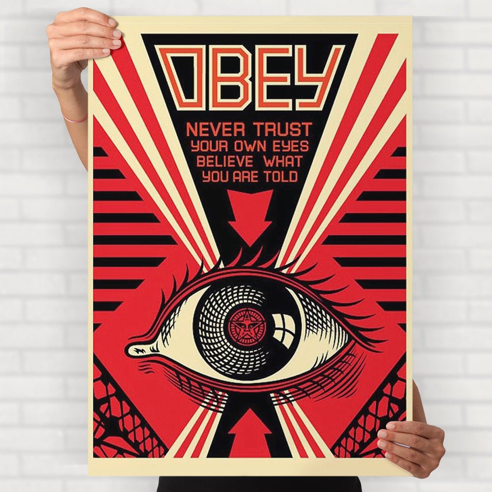 Obey Poster - Posters