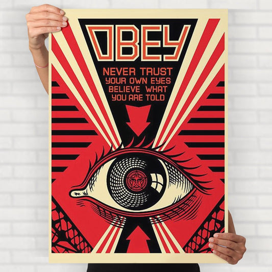 Obey Poster - Posters