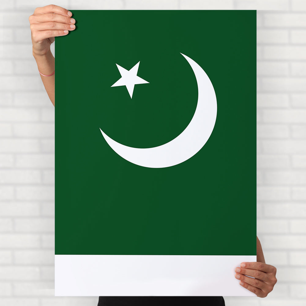 Pakistan Flag Poster