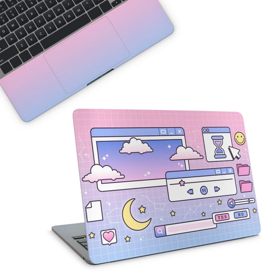 Pastel Retro Laptop Skin - laptop skins