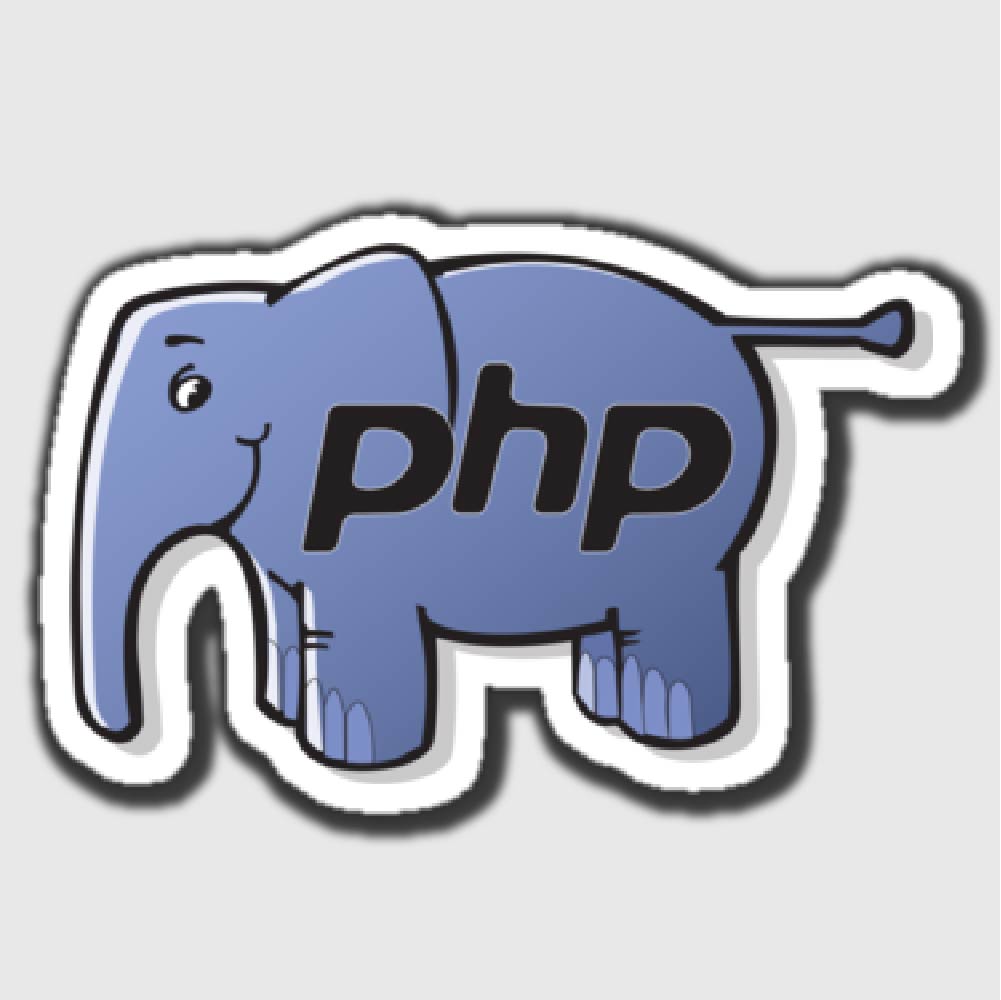 php Logo Sticker