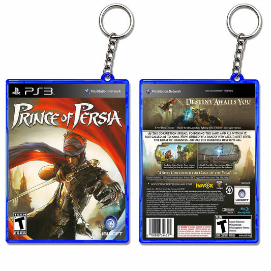 Prince of Persia keychain PS3 mini game case replica