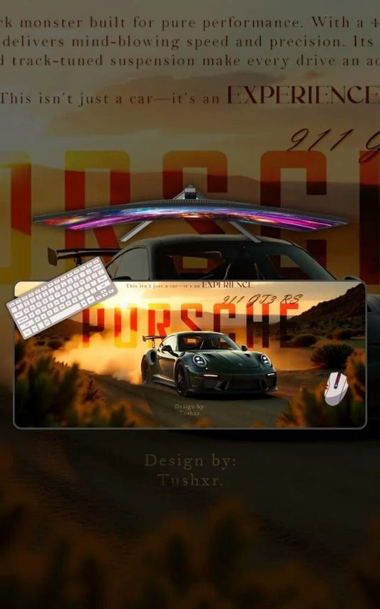 Porsche 911 GTR RS | Custom Mousepads | Large Desk Mat/Mousepads | In Pakistan - mousepads