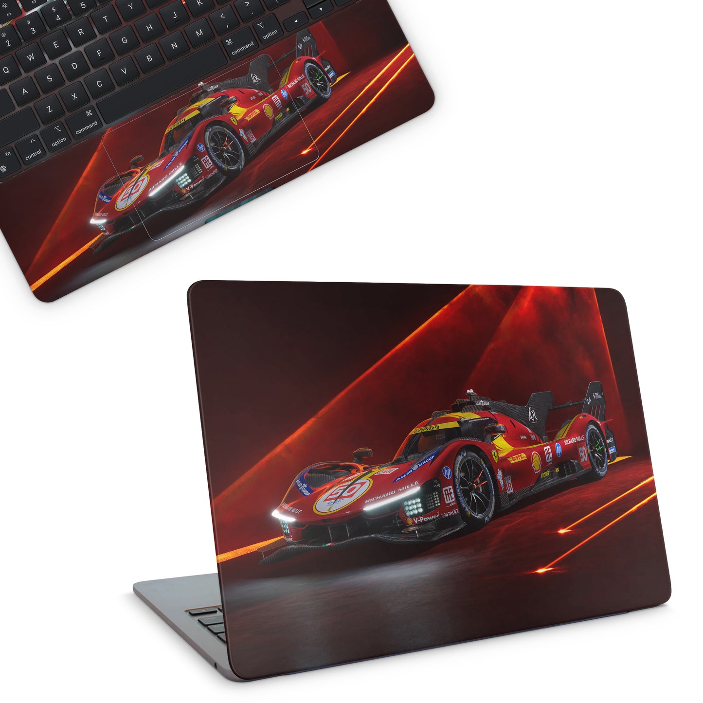 Ferrari 499P Macbook Skin