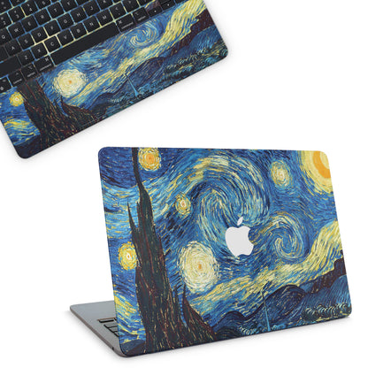 Starry Night Van Gogh Macbook Skins