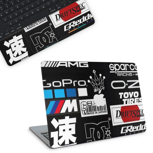 Race Sticker Macbook Skin