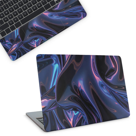 laptop skin with holographic design