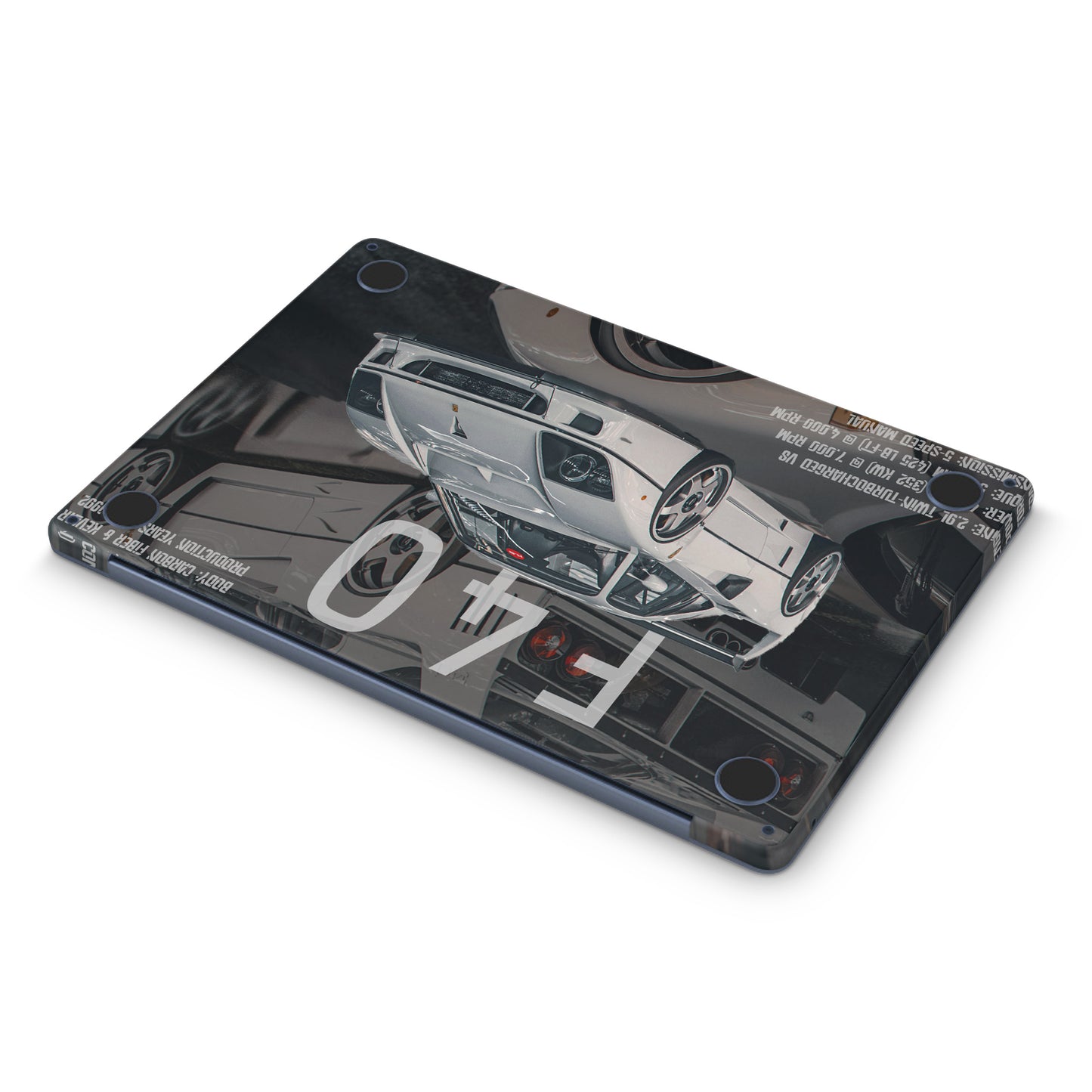 Ferrari F40 Macbook Skin