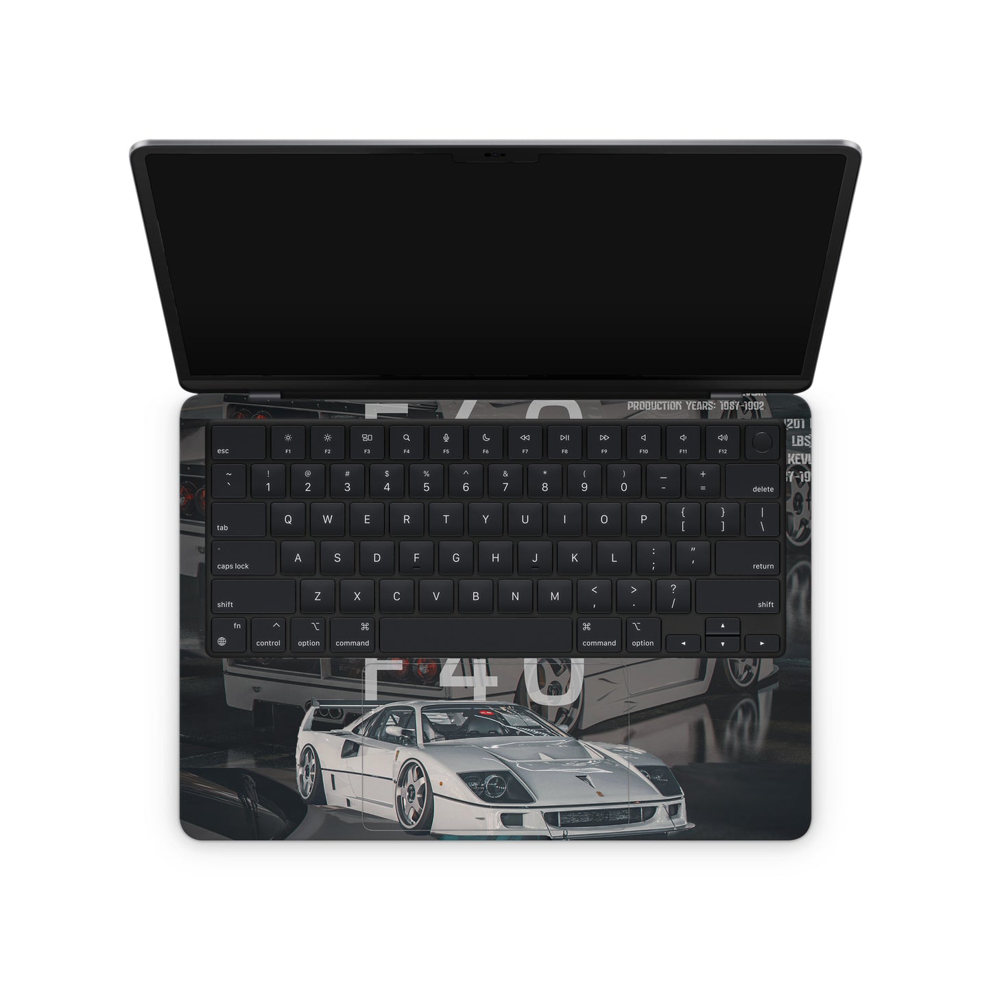 Ferrari F40 Macbook Skin