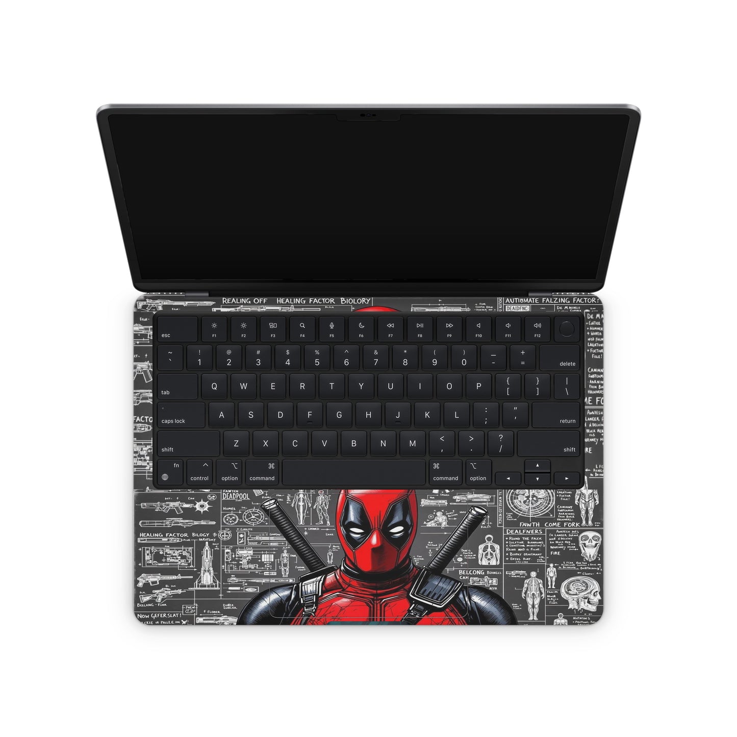 Marvel Deeadpool Macbook Skin