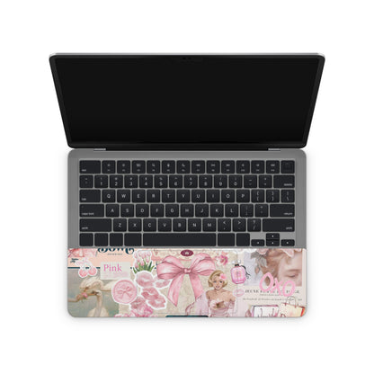 Pink Dream Laptop Skin inside
