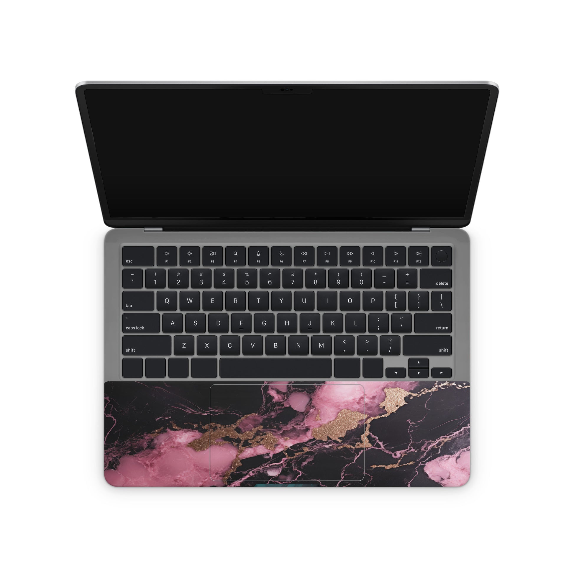 Black And Pink Marble Textured Skin