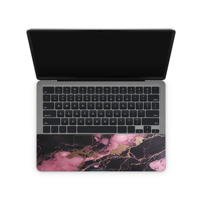 Black And Pink Marble Textured Skin