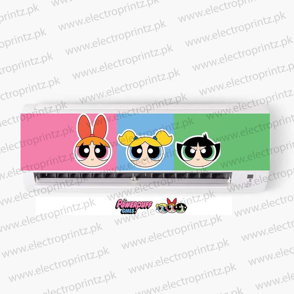 Powerpuff Girls AC Sticker - ac sticker