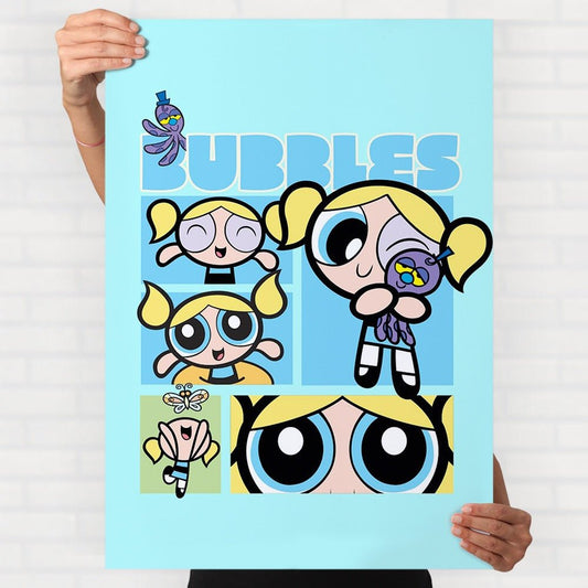 Powerpuff Girls Bubbles Poster - Posters