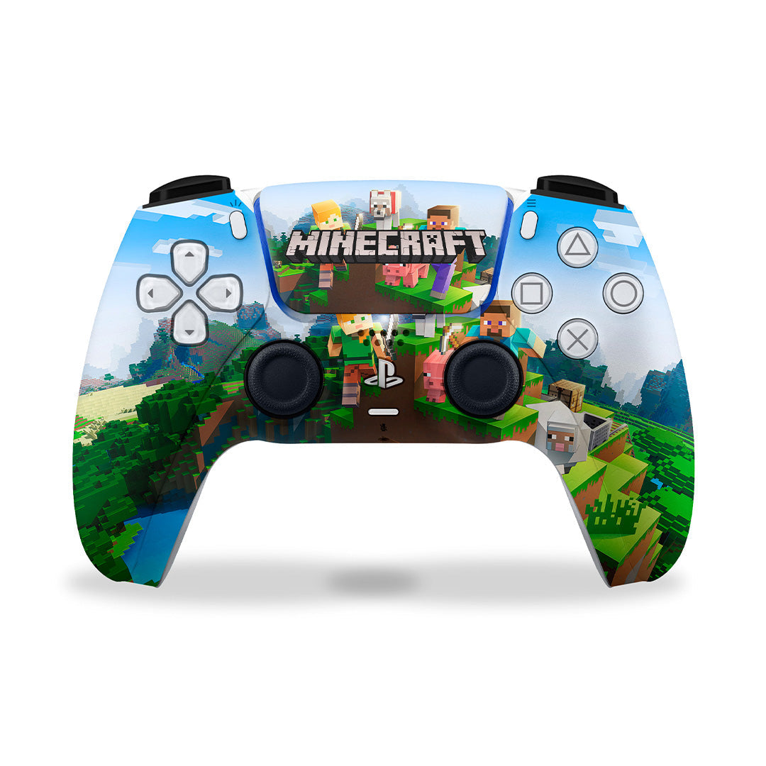 PS5 Minecraft Controller Skins 2x