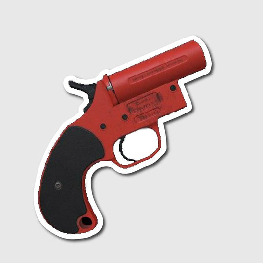 Flare Gun Sticker