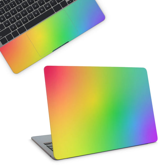 Rainbow Gradient Laptop Skin - laptop skins