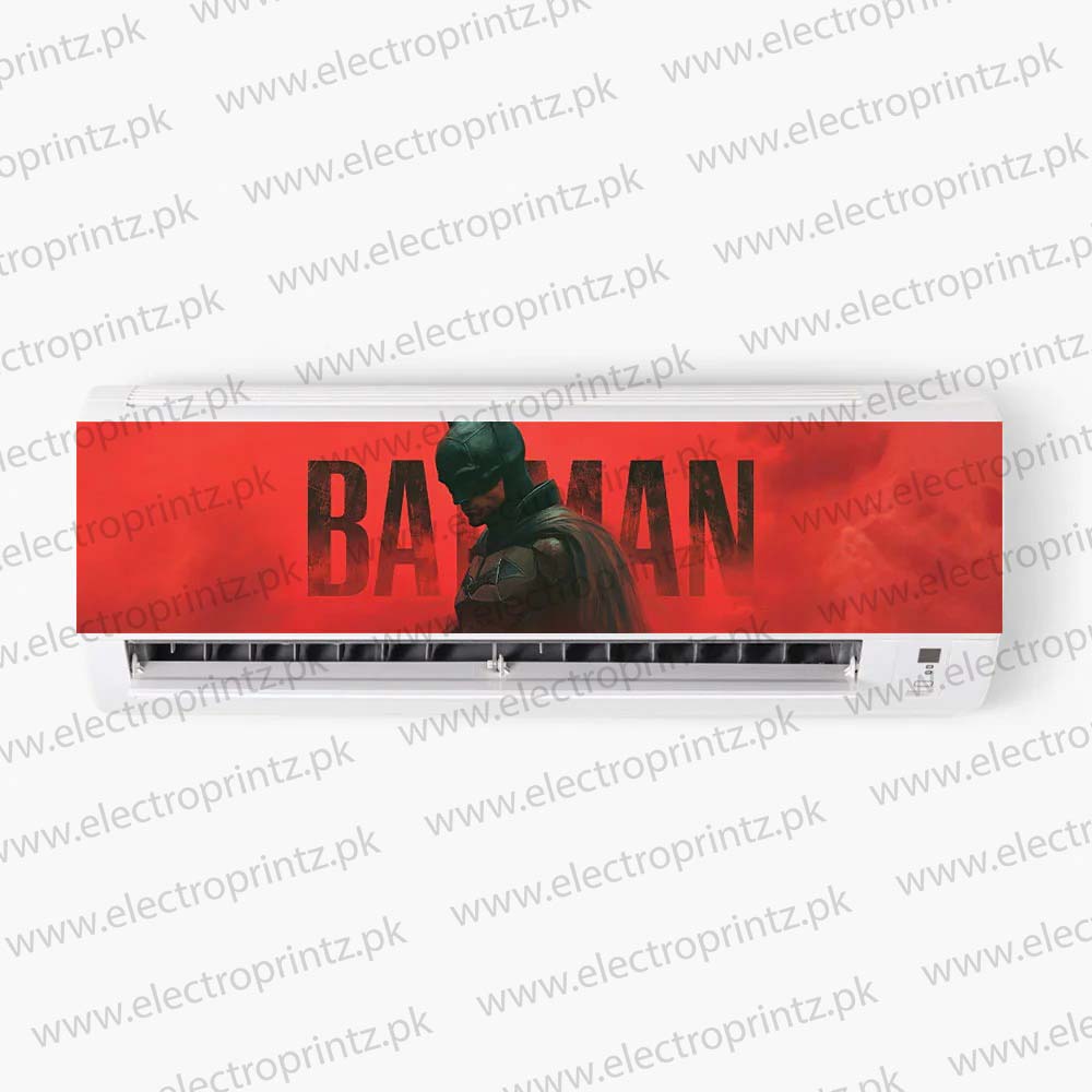 Red Batman AC Sticker - ac sticker