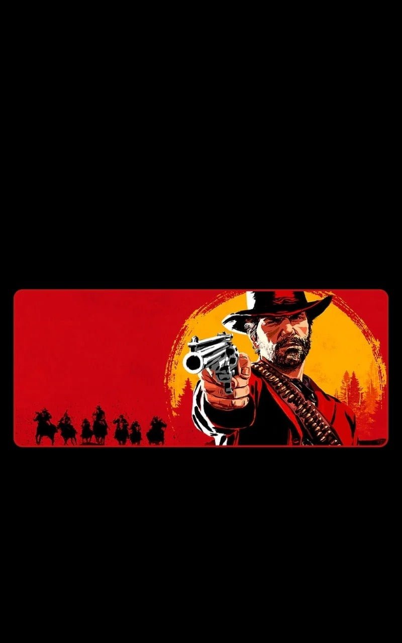 Red Dead Redemption 2 | Gaming Mousepads | Custom Mousepads | Office Desk Mat & Table Mat | In Pakistan - mousepads