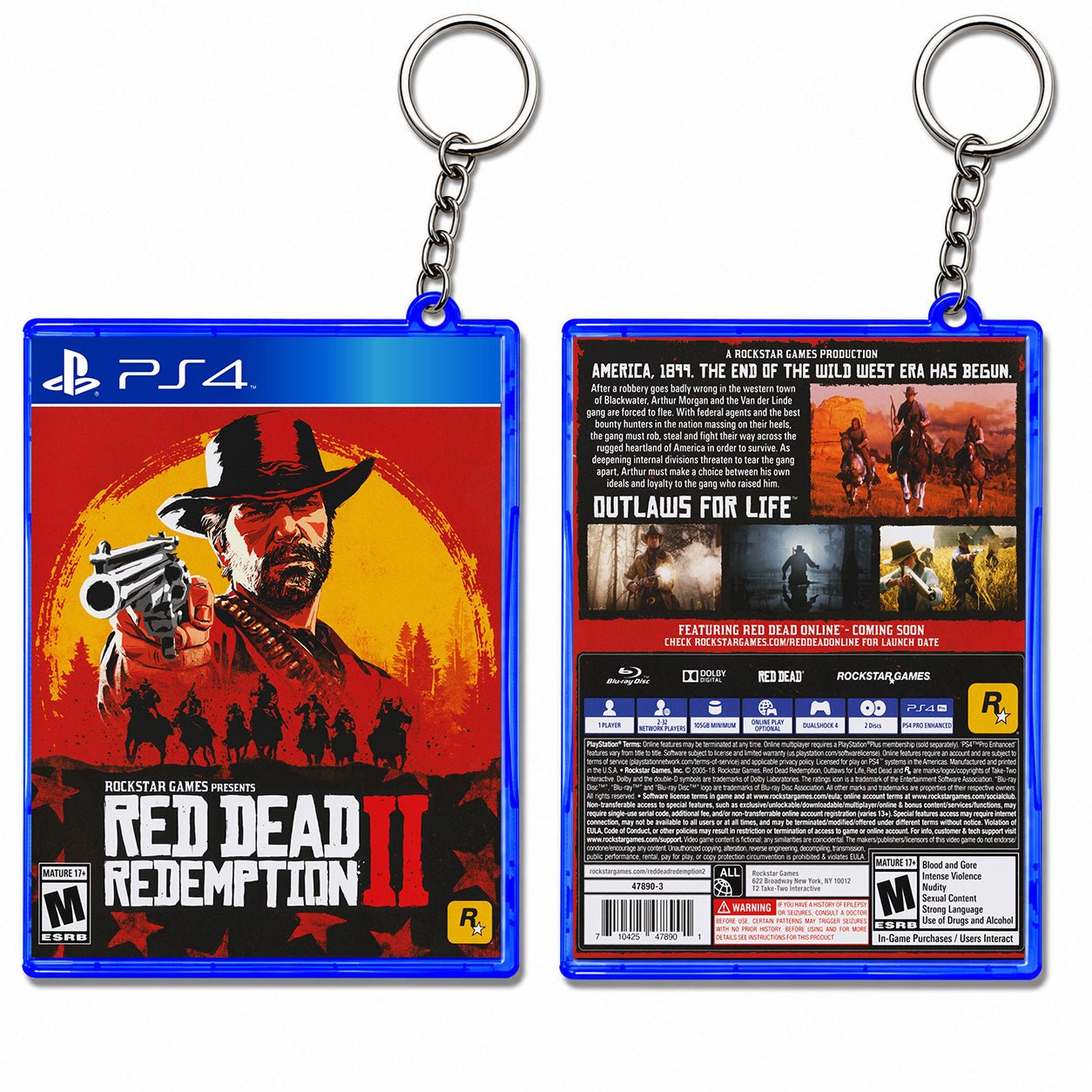 Red Dead Redemption 2 Keychain - Keychains