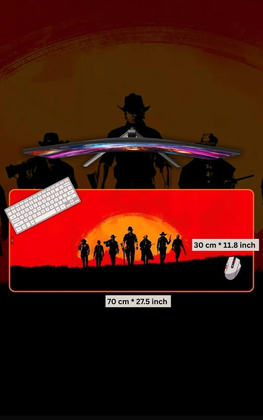 Red Dead Redemption | Gaming Mousepads | Custom Mousepads | Large Desk Mat/Mousepads | In Pakistan - mousepads