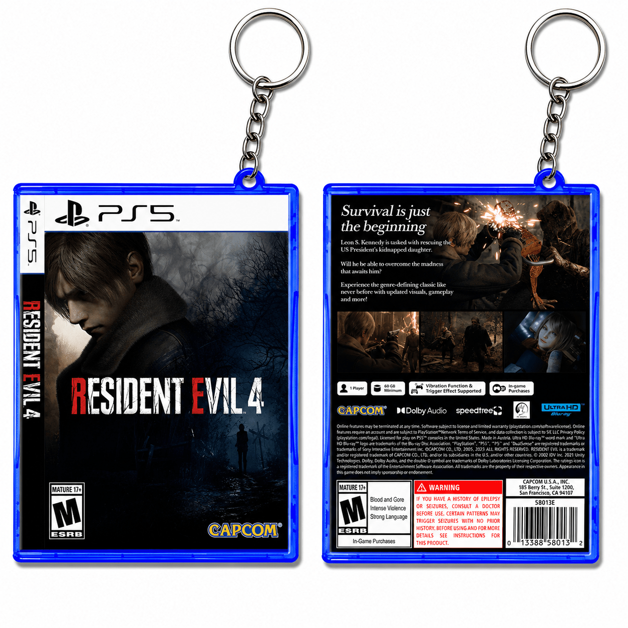 Resident Evil 4 Keychain - Keychains