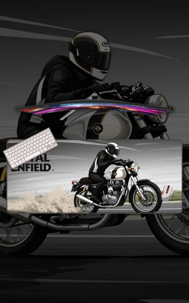 Royal Enfield | Custom Mousepads | Large Desk Mat/Mousepads | In Pakistan - mousepads